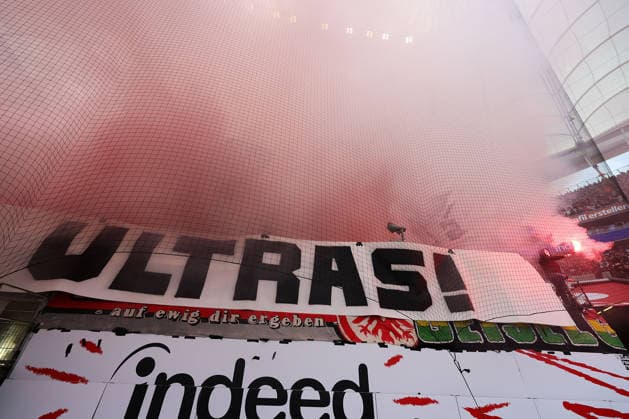 2026 05 16 xjfx Soccer 1 Bundesliga 34 Matchday Eintracht Frankfurt VFB Stuttgart v l , Ultras, pyrotechnics, pyro, smoke, fire, riot, Bengalos, smoke bombs, pirotecnica, fumo, fuoco, sparklers DFL DFB REGULATIONS PROHIBIT ANY USE OF PHOTOGRAPHS as IMAGE SEQUENCES and or QUASI VIDEO Copyright: JoaquimxFerreira