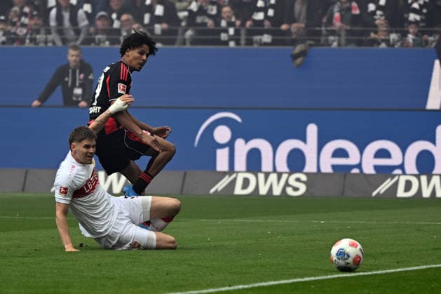 Football, 1. BL, Eintracht Frankfurt - VfB Stuttgart