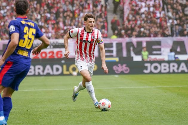 Germany Soccer Bundesliga 2025 2026, Matchday 34 SC Freiburg vs RB Leipzig Europa Park Stadion Freiburg Maximilian Eggestein SC Freiburg, 08 Copyright: xJOERANxSTEINSIEKx