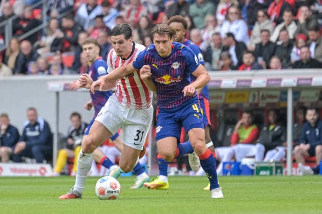 Football, 1. BL, SC Freiburg - RB Leipzig