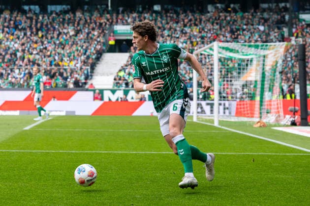 16 05 2026, 34 Matchday in Bundesliga 1, SV Werder Bremen Borussia Dortmund Jens Stage SV Werder Bremen Bremen Weserstadion Bremen Germany xRHR PHOTO DEx Copyright: DennisxEwert RHR-FOTOx RHR-FOTO DE