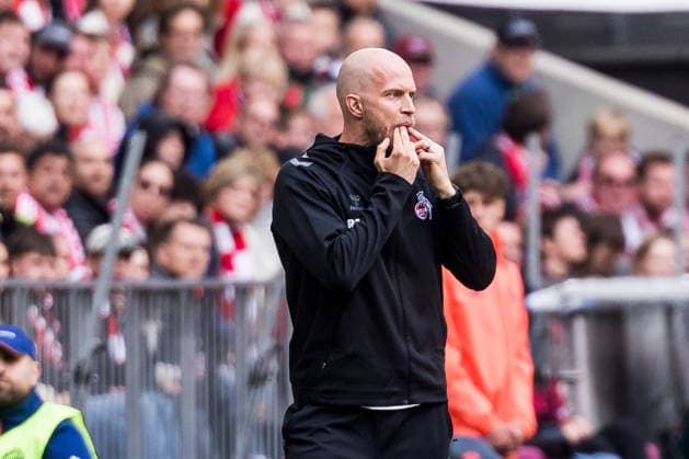 MUNICH, GERMANY - MAY 16: Rene Wagner (Head Coach 1. FC Koeln) during the Bundesliga match between FC Bayern Muenchen vs. 1. FC Koeln at Allianz Arena on matchday 34 of the 1. Bundesliga on May 16, 2026 in Munich, Germany. DFL REGULATIONS PROHIBIT ANY USE OF PHOTOGRAPHS AS IMAGE SEQUENCES AND OR QUASI-VIDEO. Bavaria Germany Copyright: xSteffiexWunderlx