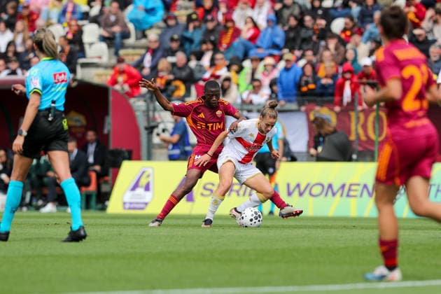 IPA84752401 - Shukurat Oladipo (Roma Women) during AS Roma vs Genoa CFC, Italian football Serie A Women match in Rome, Italy, May 16 2026  Copyright: xLuigixMariani IPAxSportx xx 84752401