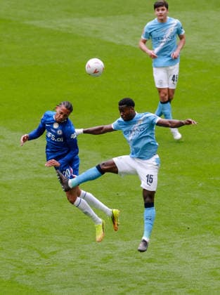 FA Cup Final Chelsea v Manchester City Wembley Stadium 16.05.2026 Marc Gu¿hi of Manchester City and Joao Pedro of Chelsea FA Cup Final Chelsea v Manchester City Wembley Stadium 16.05.2026 Photograph By Marc Aspland The Times  Copyright: xMarcxAsplandx NINTCHDBPICT001081275568