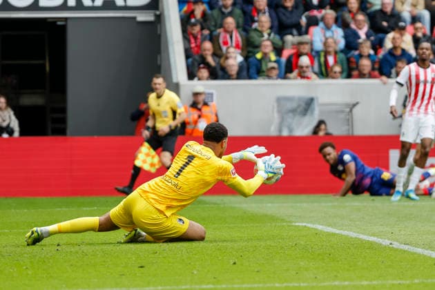 Noah Atubolu SC Freiburg, 01 has the ball , Germany, Football, 1 Bundesliga, Matchday 34, 2025 2026, SC Freiburg vs RB Leipzig, 16 05 2026, Freiburg im Breisgau Europa Park Stadion Baden Württemberg Germany Copyright: xGrantxHubbsx