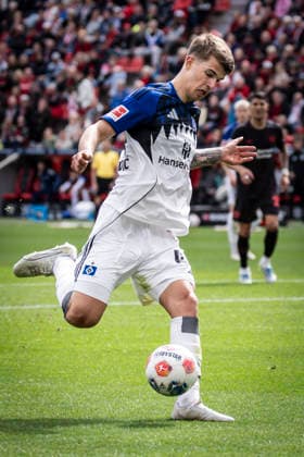 LEVERKUSEN, GERMANY - MAY 16, 2026 : during the German Bundesliga match on gameday 34 between Bayer 04 Leverkusen vs. Hamburger SV at BayArena on May 16, 2026 in Leverkusen, Germany. DFL REGULATIONS PROHIBIT ANY USE OF PHOTOGRAPHS AS IMAGE SEQUENCES AND OR QUASI-VIDEO. Northrhine-Westphalia Germany Copyright: xAxelxKohringx