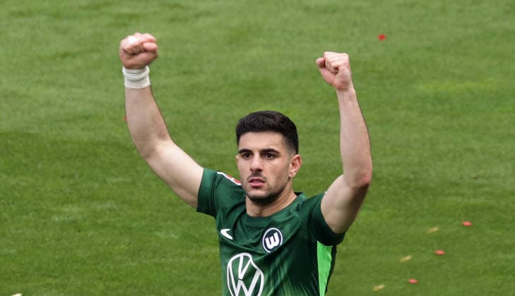 Football, 1 BL, Season 2025 2026, Men, FC St Pauli vs VfL Wolfsburg, Matchday 34 DFL REGULATIONS PROHIBIT ANY USE OF PHOTOGRAPHS AS IMAGE SEQUENCES AND OR QUASI VIDEO