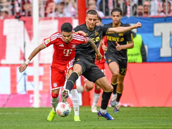 Luis Diaz FC Bayern München and Saï¯d El Mala 1 FC Köln in a duel during the Bundesliga match between FC Bayern München and 1 FC Köln, Allianz Arena on May 16, 2026 in Munich, Germany Photo by Harry Langer DeFodi Images Luis Diaz FC Bayern München and Saï¯d El Mala 1 FC Köln battle for the ball during the Bundesliga match between FC Bayern München and 1 FC Köln at Allianz Arena on May 16, 2026 in München, Germany Photo by Harry Langer DeFodi Images DFL regulations prohibit any use of photographs as image sequences and or quasi video Photo by Harry Langer DeFodi Images DFL regulations prohibit any use of photographs as image sequences and or quasi video
