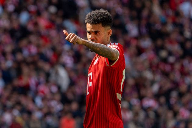 Luis Diaz FC Bayern Muenchen, 14 , GER, FC Bayern Muenchen vs 1 FC Koeln, Football, 1 Bundesliga, Matchday 34, Season 2025 2026, 16 05 2026, DFL REGULATES PROHIBIT ANY USE OF PHOTOGRAPHS AS IMAGE SEQUENCES AND OR QUASI VIDEO, GER, FC Bayern Muenchen vs 1 FC Koeln, Football, 1 Bundesliga, Matchday 34, Season 2025 2026, 16 05 2026, Muenchen Copyright: xEibner-Pressefoto EdwardxCheungx EP_ECG