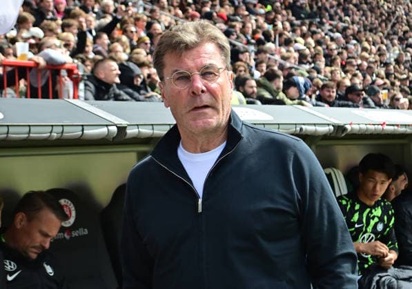 GER 1 FBL, FC St Pauli vs VfL Wolfsburg 16 05 2026, GER 1 FBL, FC St Pauli vs VfL Wolfsburg in picture Coach Dieter Hecking Wolfsburg nordphotoxGmbH xWitke nph00002