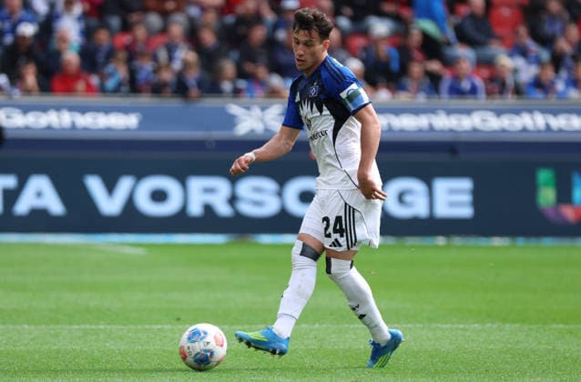 Nicolas Capaldo Hamburger SV 24 GER, Bayer 04 Leverkusen vs Hamburger SV, Football, 1 Bundesliga , 34 Matchday, Season 2025 2026, 16 05 2026 DFL DFB REGULATIONS PROHIBIT ANY USE OF PHOTOGRAPHS as IMAGE SEQUENCES and or QUASI VIDEO GER, Bayer 04 Leverkusen vs Hamburger SV, Football, 1 Bundesliga , 34 Matchday, Season 2025 2026, 16 05 2026 Leverkusen Copyright: xEibner-Pressefotox xThomasxStoeckerx EP_TSR