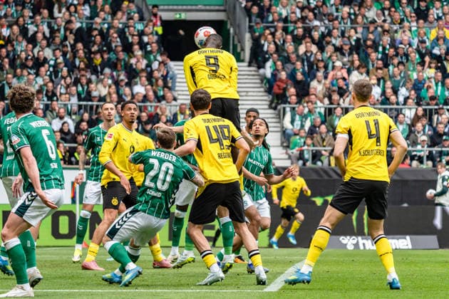 Germany Bundesliga 2025 2026 Matchday 34, SV Werder Bremen vs Borussia Dortmund Saturday, 16 05 2026 Weserstadion, Bremen Serhou Guirassy Borussia Dortmund, 9 Copyright: xCelinaxLeiersx
