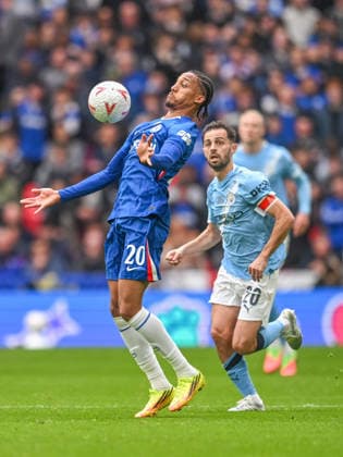 Chelsea v Manchester City Emirates FA Cup Joao Pedro of Chelsea during the Emirates FA Cup Final between Chelsea and Manchester City at Wembley Stadium, London 16 05 2026 UK Newspapers OUT Copyright: xKarlxVallantinex FIL-23441-0033
