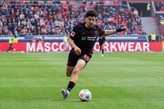 Leverkusen, Germany 16 May 2026 1 BL 2025 2026 Sp 34 Bayer 04 Leverkusen v Hamburger SV In picture Ibrahim Maza LEV DFL DFB regulations prohibit any use of photographs as image sequences and or quasi video BayArena Nordrhein Westfalen Copyright: xFotostandx xKruczynskix