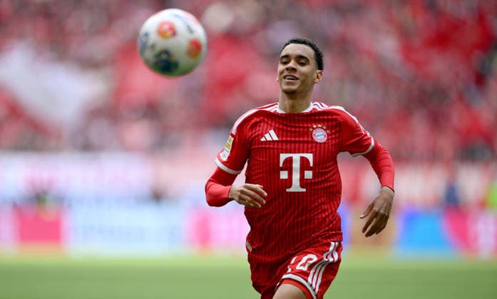 Soccer 1 Bundesliga Season 2025 2026 34 Matchday FC Bayern Muenchen 1 FC Koeln 16 05 2026 Jamal Musiala FC Bayern Muenchen