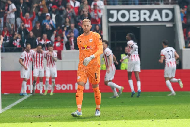 Peter Gulacsi RB Leipzig, 01 at 4 1 , Germany, Soccer, 1 Bundesliga, Matchday 34, 2025 2026, SC Freiburg vs RB Leipzig, 16 05 2026, Freiburg im Breisgau Europa Park Stadion Baden Württemberg Germany Copyright: xGrantxHubbsx