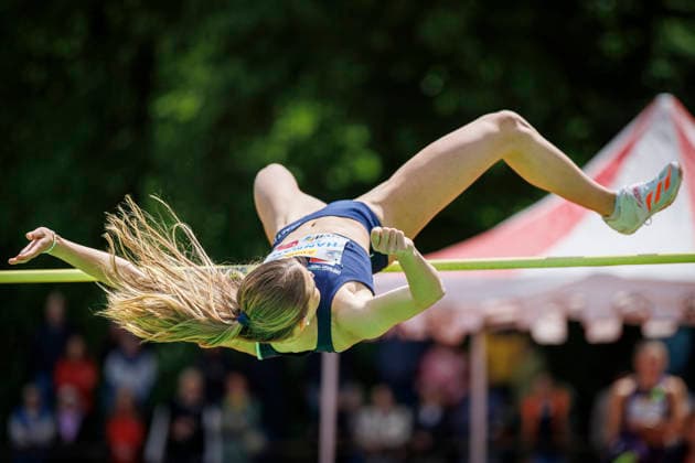 Lotto Deichmeeting Neuwied, 16 05 2026 Hannah Schwind Post Sportverein Trier Lotto Deichmeeting on 16 05 2026 at Rhein Wied Stadium, Neuwied Rhineland Palatinate Copyright: xBEAUTIFULxSPORTS B.Hoffmannx