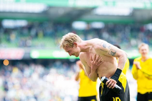 16 05 2026 Soccer, 2025 2026, 1 Bundesliga, Matchday 34, SV Werder Bremen Borussia Dortmund Julian Brandt Dortmund DFL REGULATIONS PROHIBIT ANY USE OF PHOTOGRAPHS AS IMAGE SEQUENCES AND OR QUASI VIDEO