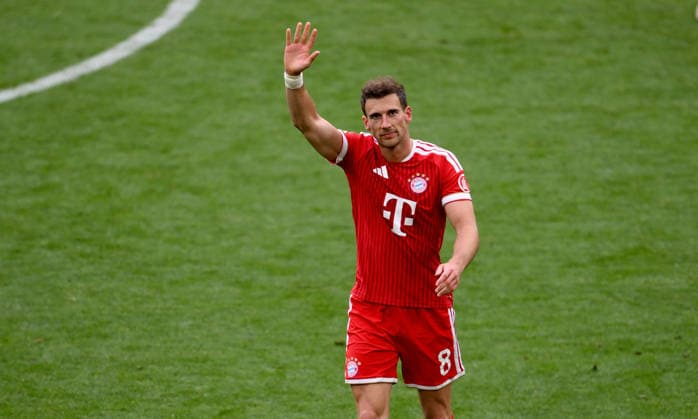 Soccer 1 Bundesliga Season 2025 2026 34 Matchday FC Bayern Muenchen 1 FC Koeln 16 05 2026 Leon Goretzka FC Bayern Muenchen says goodbye