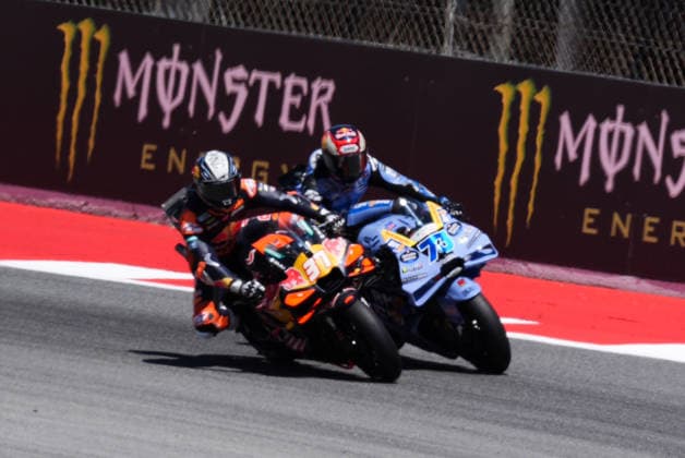 May 16, 2026, Barcelona, Barcelona, Spain: MONTMELO, SPAIN - MAY 16: Alex Marquez 73 of BK8 Gresini Racing MotoGP and Pedro Acosta 37 of Red Bull KTM Factory Racing in action during the MotoGP Tissot Sprint at the MotoGP Grand Prix of Catalunya at Circuit de Barcelona-Catalunya on May 16, 2026 in Montmelo, Spain. MotoGP Grand Prix Of Catalunya 2026  - ZUMAs316 20260516_znp_s316_104 Copyright: xMartixSeguraxRamonedax