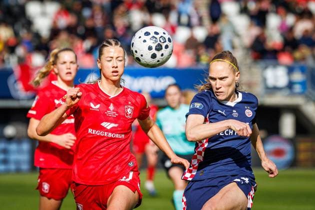 ROTTERDAM , 16-05-2026 , Het Kasteel , Season 2025 2026, Dutch Eurojackpot KNVB beker vrouwen football , match between FC Twente and PSV (cup final women) , picture shows Twente - PSV (cup final women)  x203735447x Copyright: