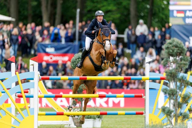 HAMBURG Al Shira aa 95 German Jumping and Dressage DERBY 2026, HAMBURG Al Shira aa 95 German Jumping and Dressage DERBY 2026 THIEME Andre GER , DSP Chakaria LONGINES Grand Prix of Hamburg Al Shira aa CSI5 Tour CSI5 Int jumping competition with jump off 1,60m Hamburg, Jenischpark, Derby Park Klein Flottbek 16 May 2026