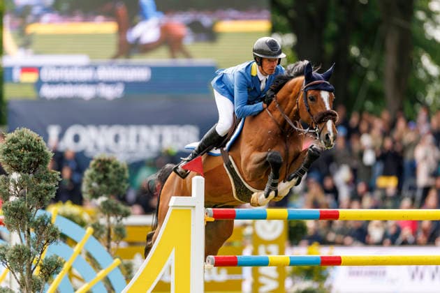 HAMBURG Al Shira aa 95 German Jumping and Dressage DERBY 2026, HAMBURG Al Shira aa 95 German Jumping and Dressage DERBY 2026 AHLMANN Christian GER , Applebridge Tag Z LONGINES Grand Prix of Hamburg Al Shira aa CSI5 Tour CSI5 Int jumping competition with jump off 1,60m Hamburg, Jenischpark, Derby Park Klein Flottbek 16 May 2026
