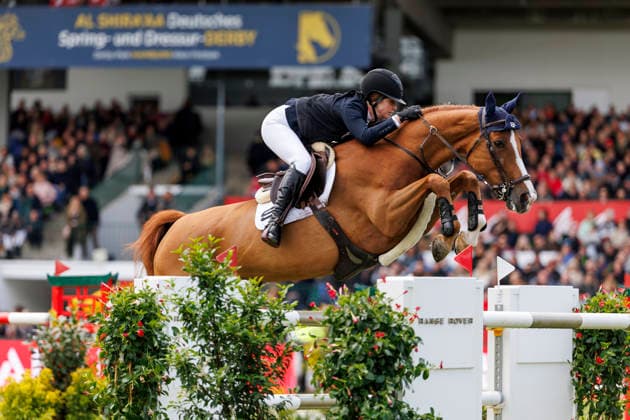 HAMBURG Al Shira aa 95 German Jumping and Dressage DERBY 2026, HAMBURG Al Shira aa 95 German Jumping and Dressage DERBY 2026 CONTER Emilie BEL , Portobella van de Fruitkorf LONGINES Grand Prix of Hamburg Al Shira aa CSI5 Tour CSI5 Int jumping competition with jump off 1,60m Hamburg, Jenischpark, Derby Park Klein Flottbek 16 May 2026