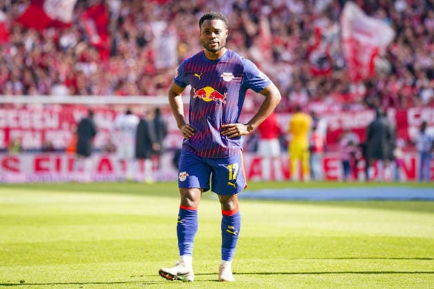 Germany Bundesliga 2025 2026, Matchday 34 SC Freiburg vs RB Leipzig Europa Park Stadion Freiburg Ridle Baku RB Leipzig, 17 Copyright: xJOERANxSTEINSIEKx
