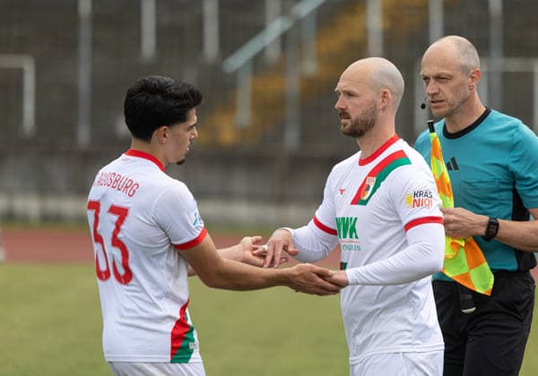 Substitution Hendrik Hofgärtner FC Augsburg II 28 vs Aris Isa Malaj FC Augsburg II 33 FC Augsburg II vs FC Memmingen, matchday 34, season 2025 2026