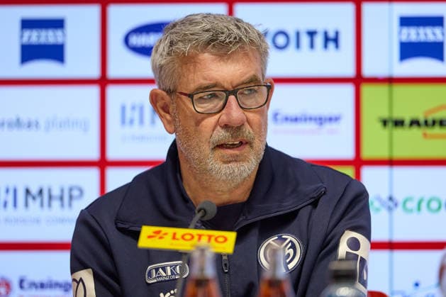 Urs Fischer 1 FSV Mainz 05, Head coach in the press conference PK GER, 1 FC Heidenheimn vs FSV Mainz 05, Football, Men, 1 Bundesliga, Matchday 34, Season 2025 2026, 16 05 2026 DFL, DFB regulations prohibit any use of photographs as image sequences and or quasi video GER, 1 FC Heidenheimn vs FSV Mainz 05, Football, Men, 1 Bundesliga, Matchday 34, Season 2025 2026, 16 05 2026 Heidenheim Copyright: xEibner-Pressefoto GeraldxOelze-dexStoppanyx EP_ODS