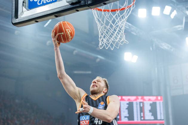 Christian Sengfelder ratiopharm Ulm, 43 , single picture, single photo, portrait, portraet, BMA365 Bamberg Baskets vs ratiopharm Ulm, basketball, easyCredit BBL, playoff quarterfinals, game 1, 16 05 2026 BMA365 Bamberg Baskets vs ratiopharm Ulm, basketball, easyCredit BBL, playoff quarterfinals, game 1, 16 05 2026 Bamberg Copyright: xEibner-Pressefoto G.xSantemizx EP_EER