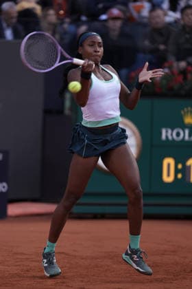 Coco Gauff during the women s singles final between Coco Gauff (USA) vs Elina Svitolina (UKR) at the Internazionali d Italia in Rome, Saturday 16 May 2026. (Alfredo Falcone LaPresse)  Copyright: xAlfredoxFalcone LaPressex