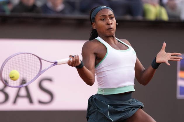 Tennis, WTA tournament in Rome, final, Gauff - Svitolina