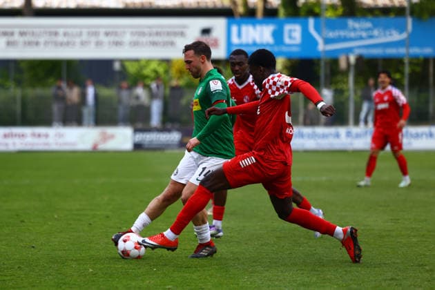Soccer I Men I Season 2025 2026 I Regionalliga Nord I Matchday 34 I Eintracht Norderstedt HSC Hannover I 16 05 2026 Marcel Langer 14, HSC Hannover Ohene Kwama Köhl 33, FC Eintracht Norderstedt Norderstedt Edmund Plambeck Stadion Schleswig Holstein Germany Copyright: xLobeca RalfxHomburgx