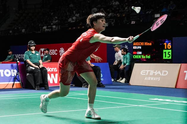 Thailand Open 2026. Chen Yufei of China competes against Hina Akechi of Japan during their women s singles semi-final match at the badminton Thailand Open 2026 in Bangkok, Thailand, on May 16, 2026. Bangkok Bangkok Thailand  Copyright: xAnusakxLaowilasx originalFilename:laowilas-notitle260516_npEz9.jpg