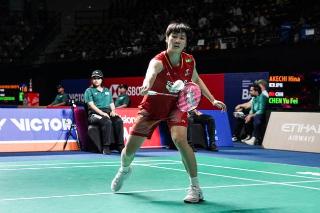 Thailand Open 2026. Chen Yufei of China competes against Hina Akechi of Japan during their women s singles semi-final match at the badminton Thailand Open 2026 in Bangkok, Thailand, on May 16, 2026. Bangkok Bangkok Thailand  Copyright: xAnusakxLaowilasx originalFilename:laowilas-notitle260516_npOoE.jpg