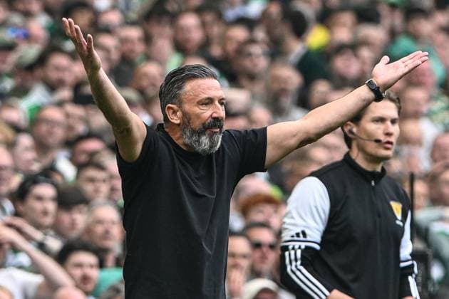 Celtic v Heart of Midlothian William Hill Premiership Manager Derek McInnes of Heart of Midlothian during the William Hill Premiership match at Celtic Park, Glasgow 16 05 2026 UK Newspapers OUT Copyright: xJamiexJohnstonx FIL-23440-0224
