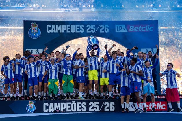 Football, Portugal, FC Porto celebrates the championship