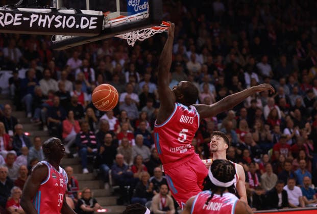 Tylan Birts Bonn , Bonn, Germany, 16 05 2026, Basketball Bundesliga, 1 Quarterfinal, Telekom Baskets Bonn vs Fitness First Würzburg Baskets