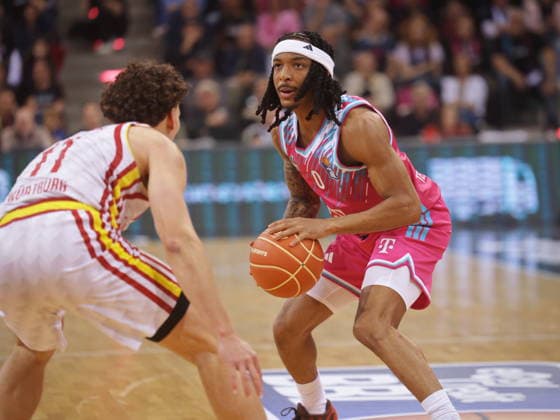 Jalen Finch Telekom Baskets Bonn vs Fitness First Würzburg Baskets Playoffs Quarterfinals Game 1 Season 2025 26