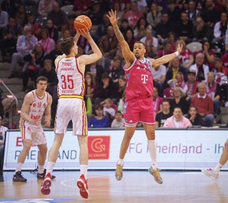 Alijah Comithier Telekom Baskets Bonn vs Fitness First Würzburg Baskets Playoffs Quarterfinals Game 1 Season 2025 26