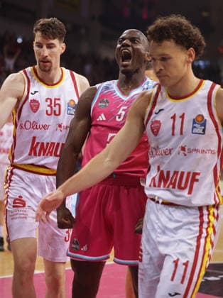 Tylan Birts Telekom Baskets Bonn vs Fitness First Würzburg Baskets Playoffs Quarterfinals Game 1 Season 2025 26