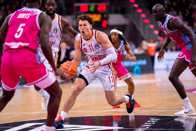Brae Ivey Fitness First Wuerzburg Baskets, 11 Telekom Baskets Bonn Fitness First Würzburg Baskets 16 05 2026 Basketball, easyCredit Basketball Bundesliga, Playoffs, Quarterfinals Game 1, GER, Bonn, Telekom Dome Bonn Copyright: HMBxMedia xMarcoxBader