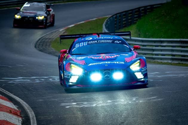 NURBURG Mercedes AMG Team Verstappen Racing Max Verstappen, Lucas Auer, Jules Gounon, Daniel Juncadella Mercedes AMG GT3 during the ADAC RAVENOL 24h Nurburgring on May 16, 17, 2026 in Germany Photo by Jack Brekelmans EYE4IMAGES DeFodi Images