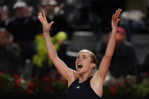 Elina Svitolina during the women s singles final between Coco Gauff (USA) vs Elina Svitolina (UKR) at the Internazionali d Italia in Rome, Saturday 16 May 2026. (Alfredo Falcone LaPresse)  Copyright: xAlfredoxFalcone LaPressex