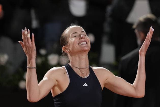 Elina Svitolina during the women s singles final between Coco Gauff (USA) vs Elina Svitolina (UKR) at the Internazionali d Italia in Rome, Saturday 16 May 2026. (Alfredo Falcone LaPresse)  Copyright: xAlfredoxFalcone LaPressex