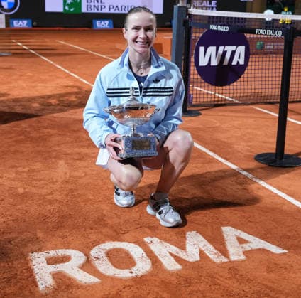 Elina Svitolina during the women s singles final between Coco Gauff (USA) vs Elina Svitolina (UKR) at the Internazionali d Italia in Rome, Saturday 16 May 2026. (Alfredo Falcone LaPresse)  Copyright: xAlfredoxFalcone LaPressex