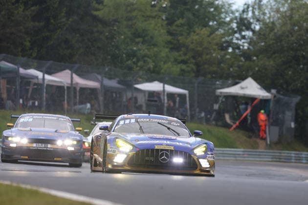 Nürburg, Germany 14 17 May 2026 ADAC Ravenol 24h Race Nürburgring 2026 Saturday Race Schwalbenschwanz In the picture 80 Winward Racing Mercedes AMG GT3 Maro Engel GER, Luca Stolz GER, Fabian Schiller GER, Maxime Martin GER Nürburgring Rheinland Pfalz Copyright: xFotostandx xFabianxWernerx