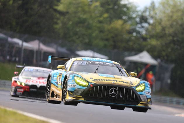 Nürburg, Germany 14 17 May 2026 ADAC Ravenol 24h Race Nürburgring 2026 Saturday Race Swallowtail In the picture 26 PROsport racing Mercedes AMG GT3 Adam Christodoulou GBR, Christopher Lulham GBR, Mikael Grenier CAN, Marek Böckmann GER Nürburgring Rheinland Pfalz Copyright: xFotostandx xFabianxWernerx